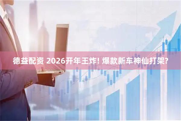 德益配资 2026开年王炸! 爆款新车神仙打架?